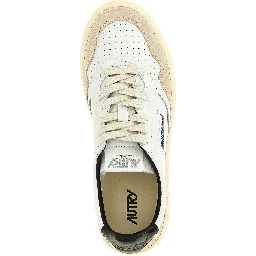 Multicolor Cowhide Athletic Sneakers