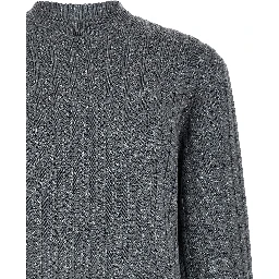 Gray Cotton Cardigan