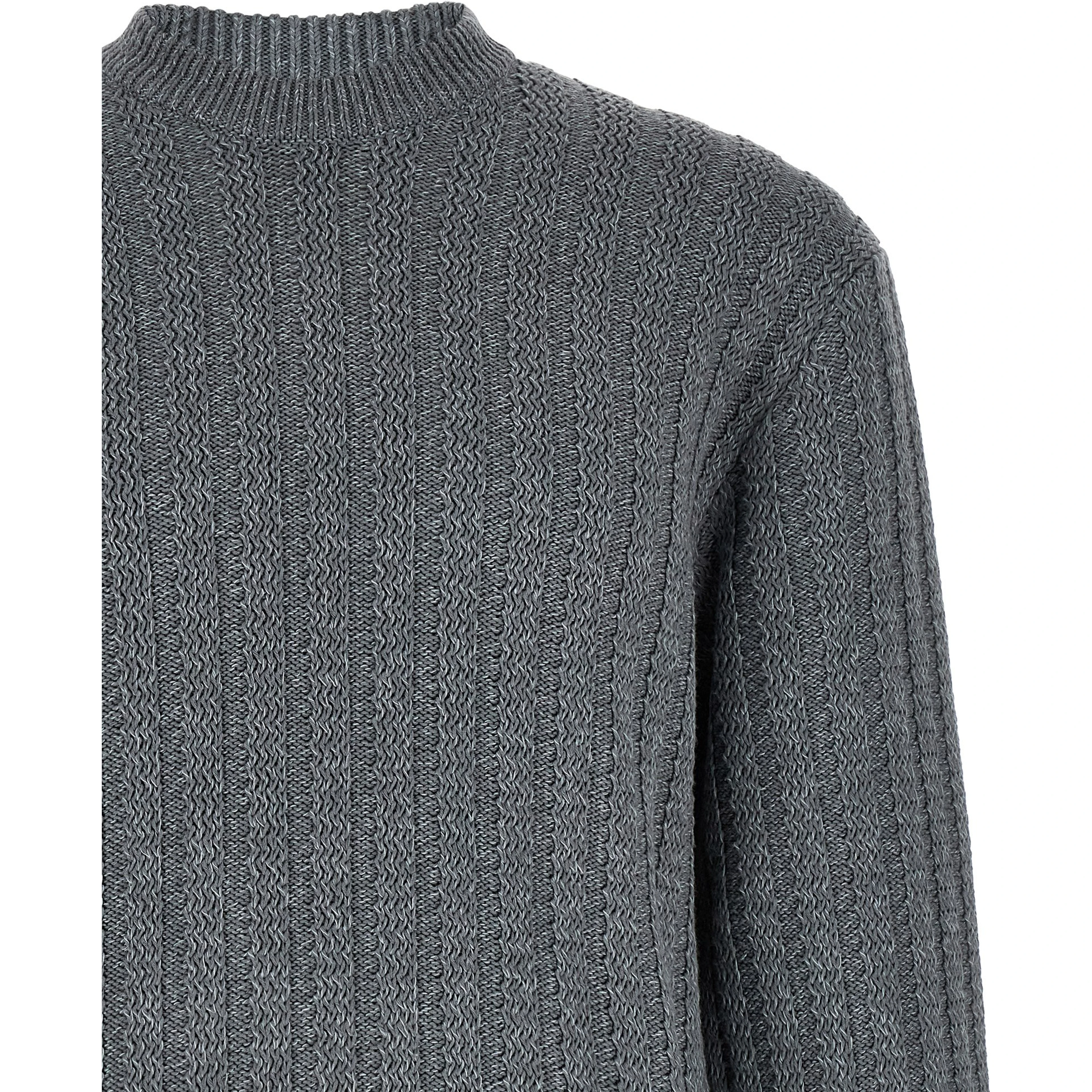 Gray Cotton Cardigan