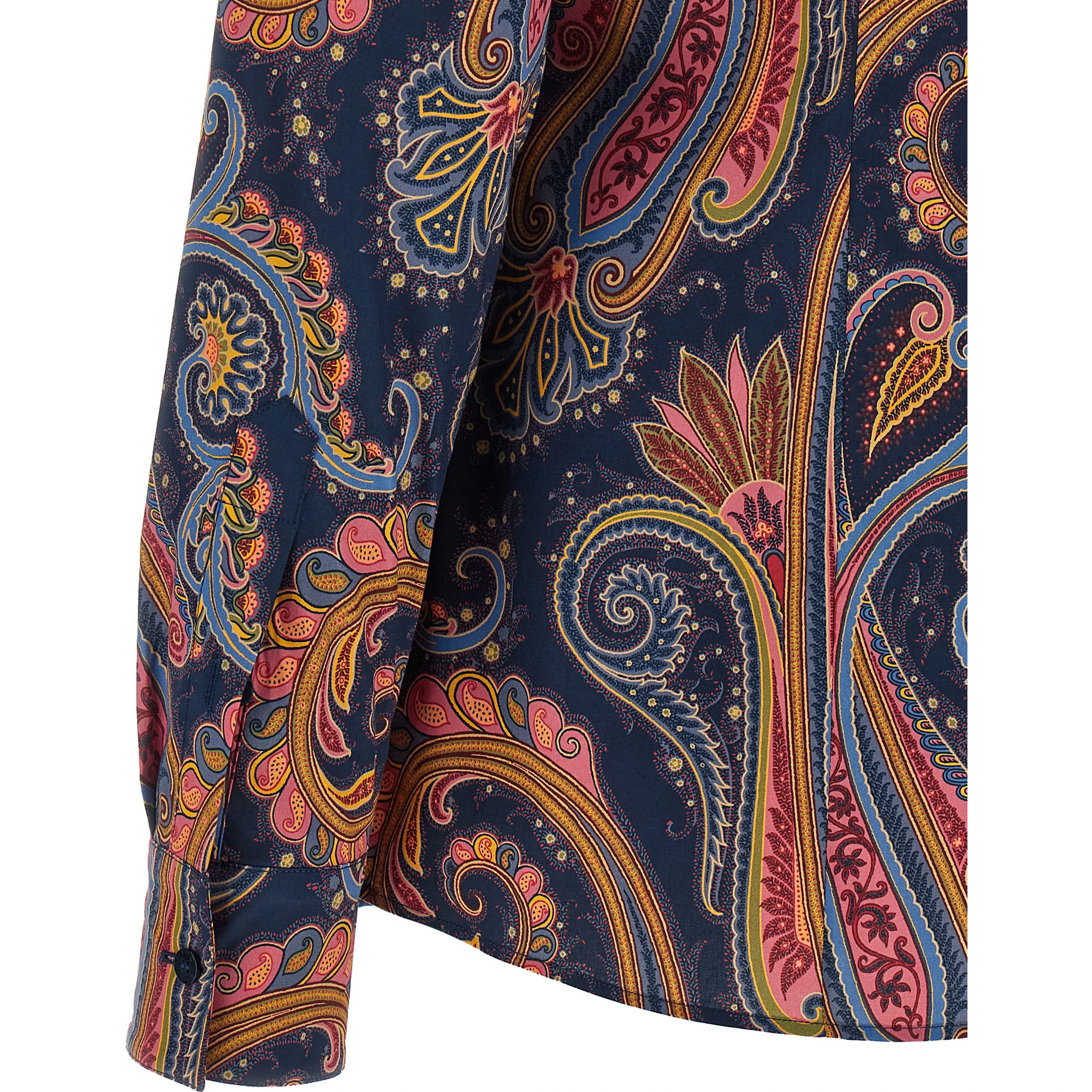 Blue Cotton Blouse