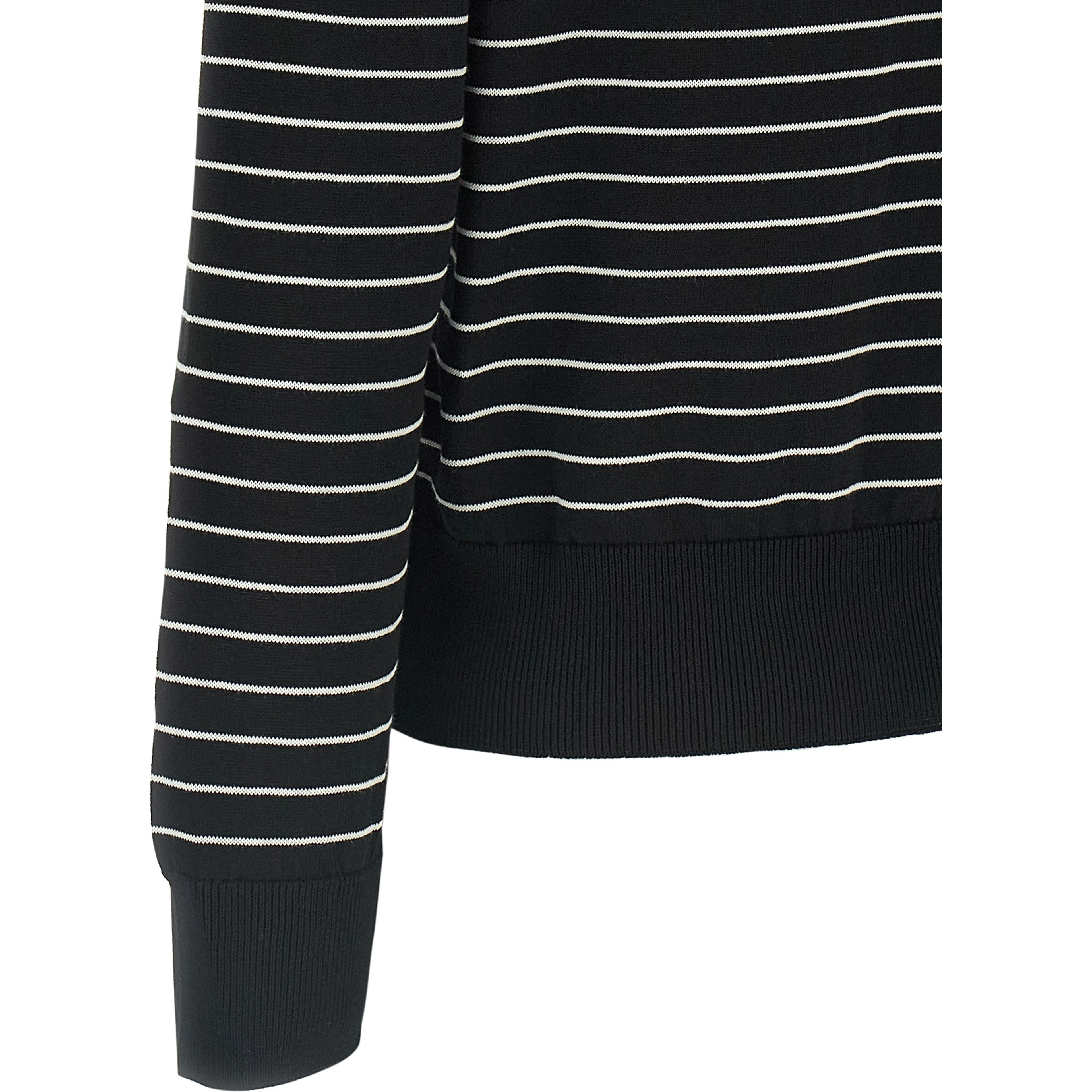 Bicolor Cotton Cardigan