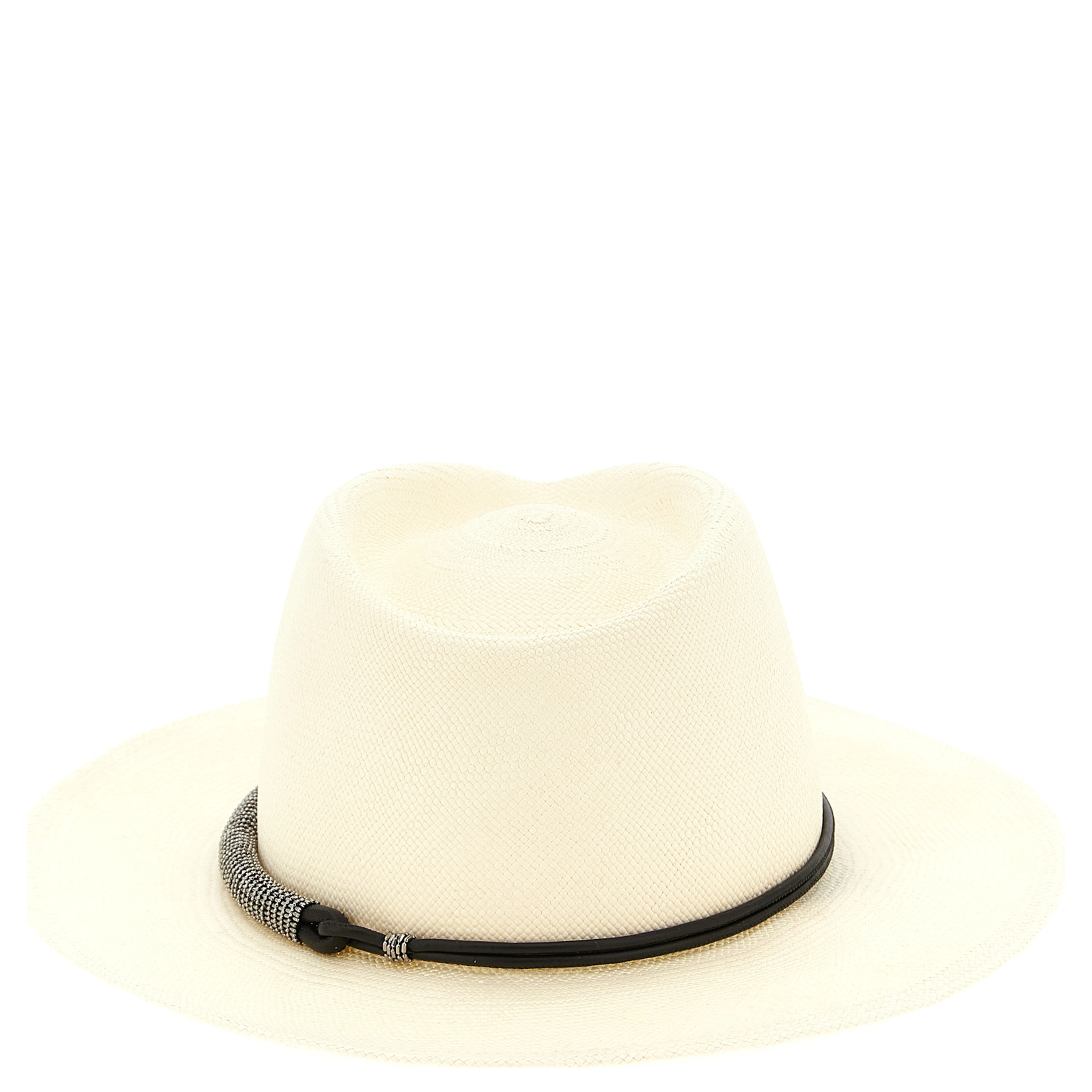 Beige Polyamide Fedora