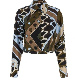 Multicolor Silk Blouse