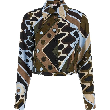 Multicolor Silk Blouse