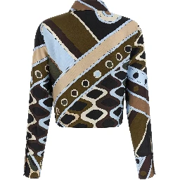 Multicolor Silk Blouse