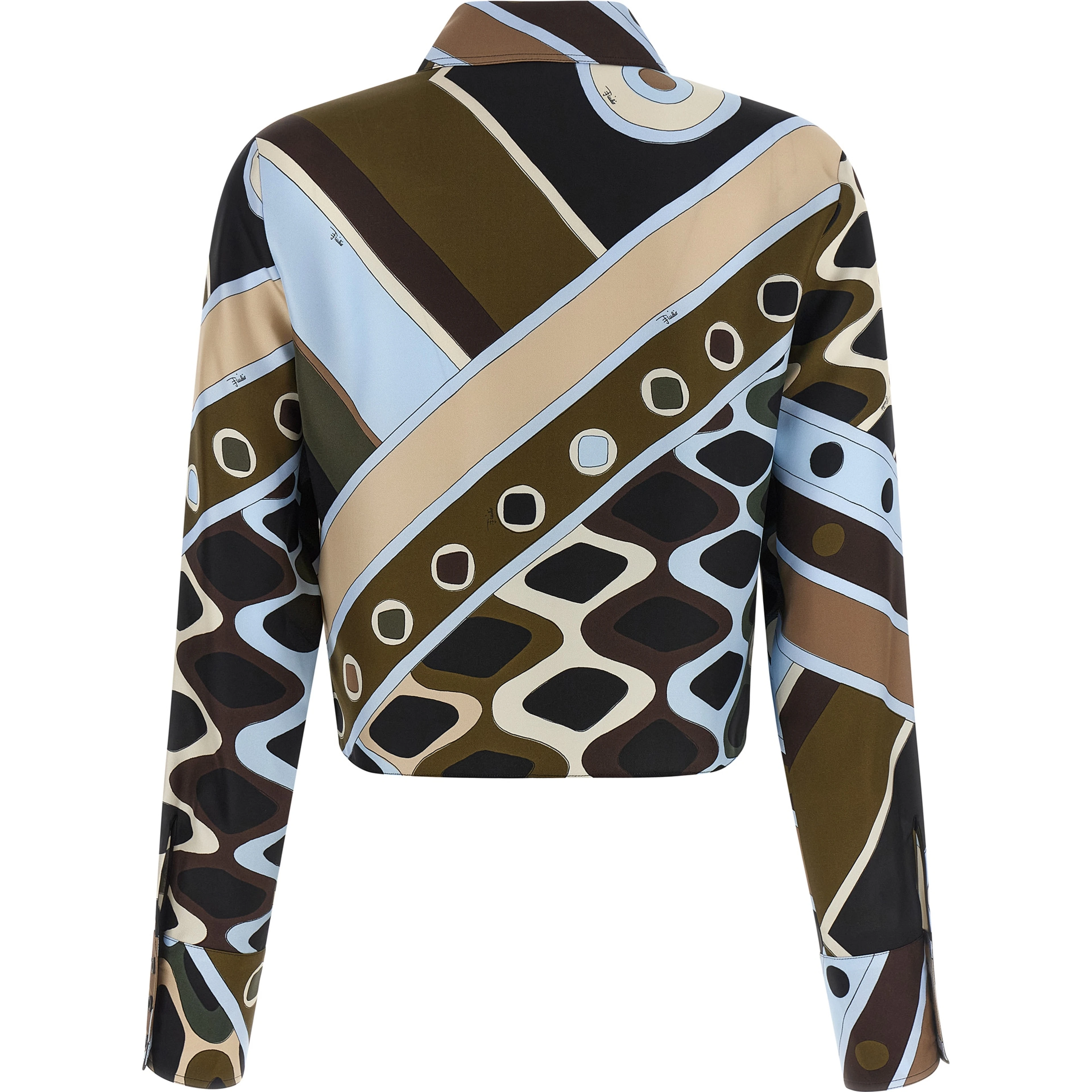 Multicolor Silk Blouse