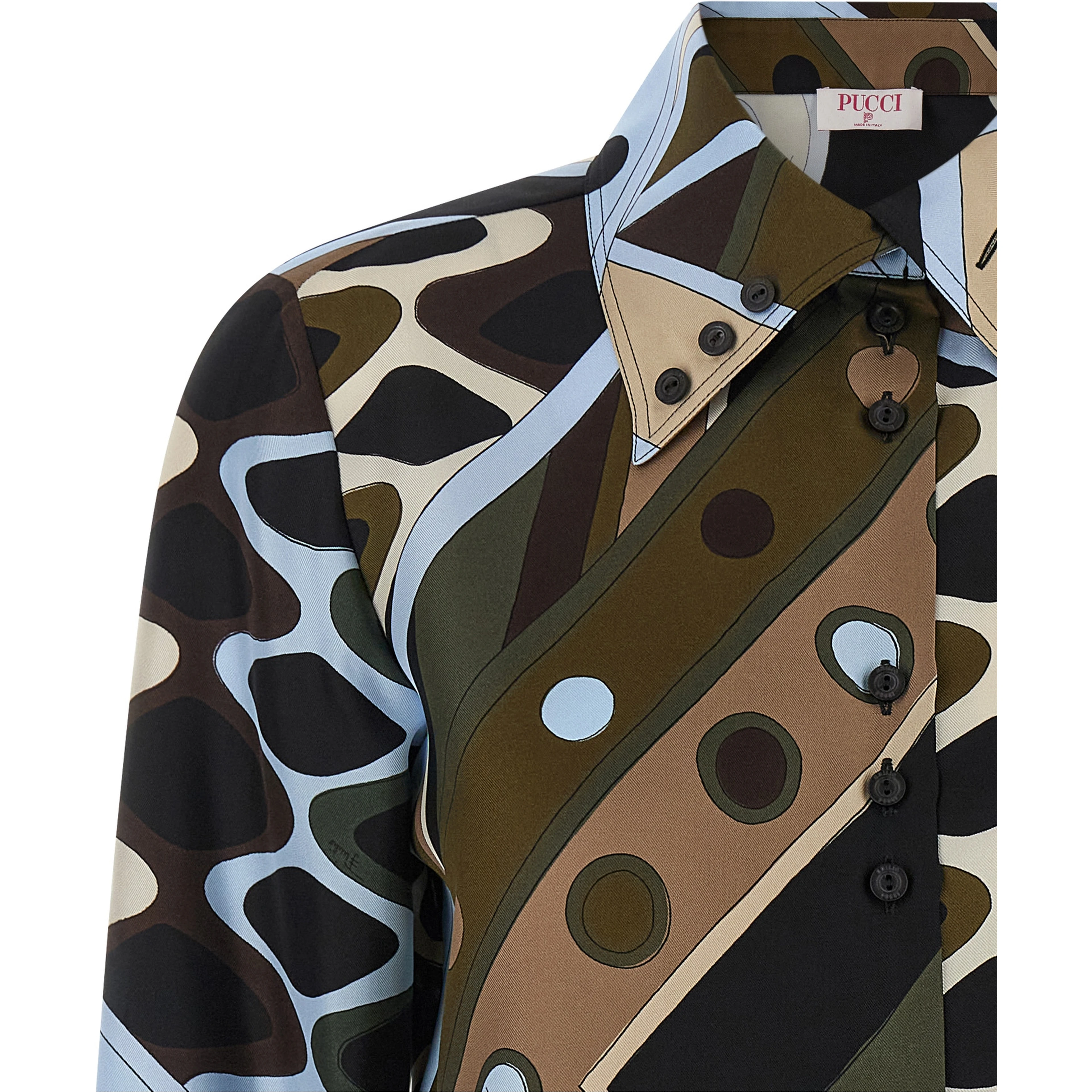 Multicolor Silk Blouse