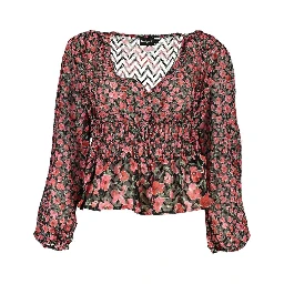 Rosa Polyester Woman Blouse