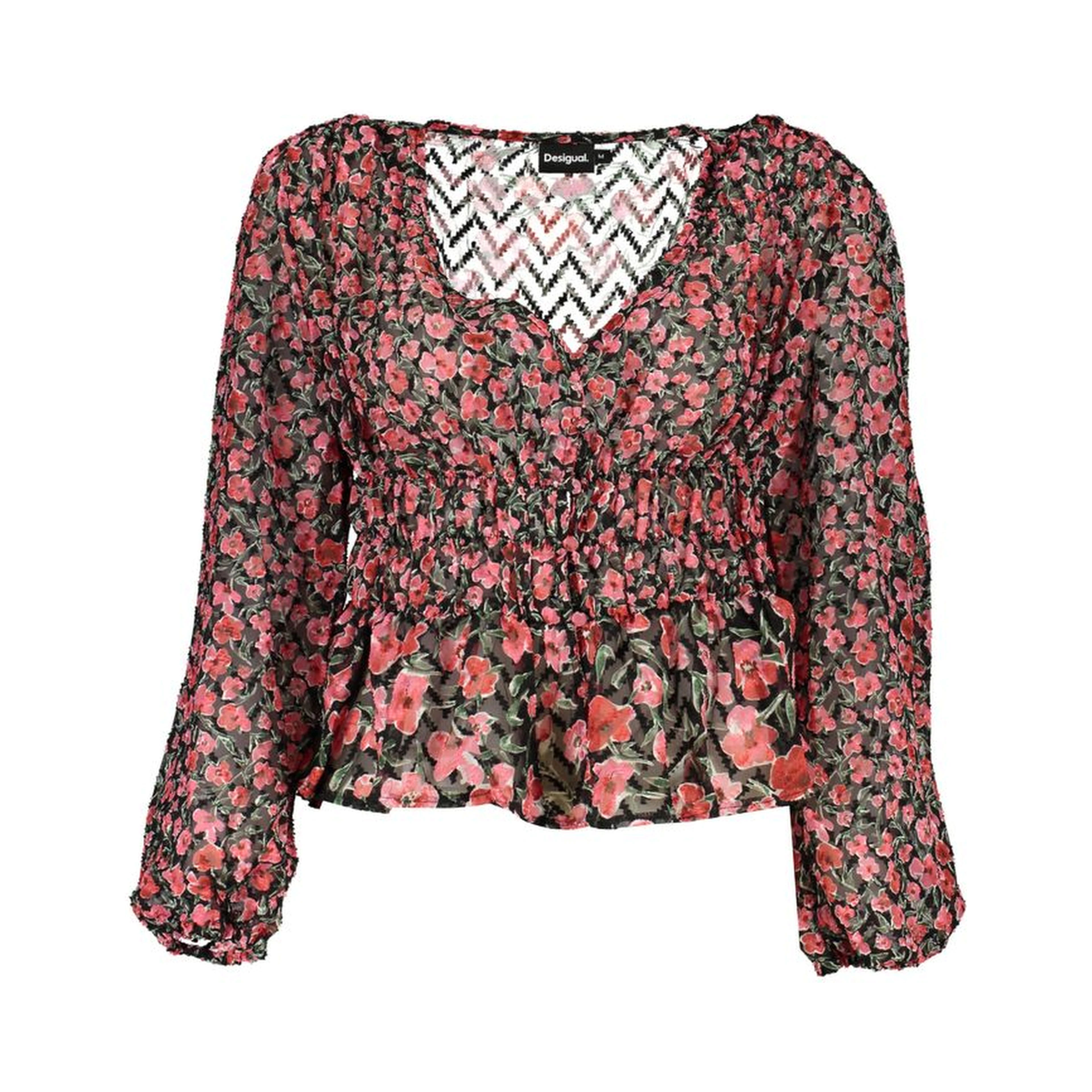 Rosa Polyester Woman Blouse