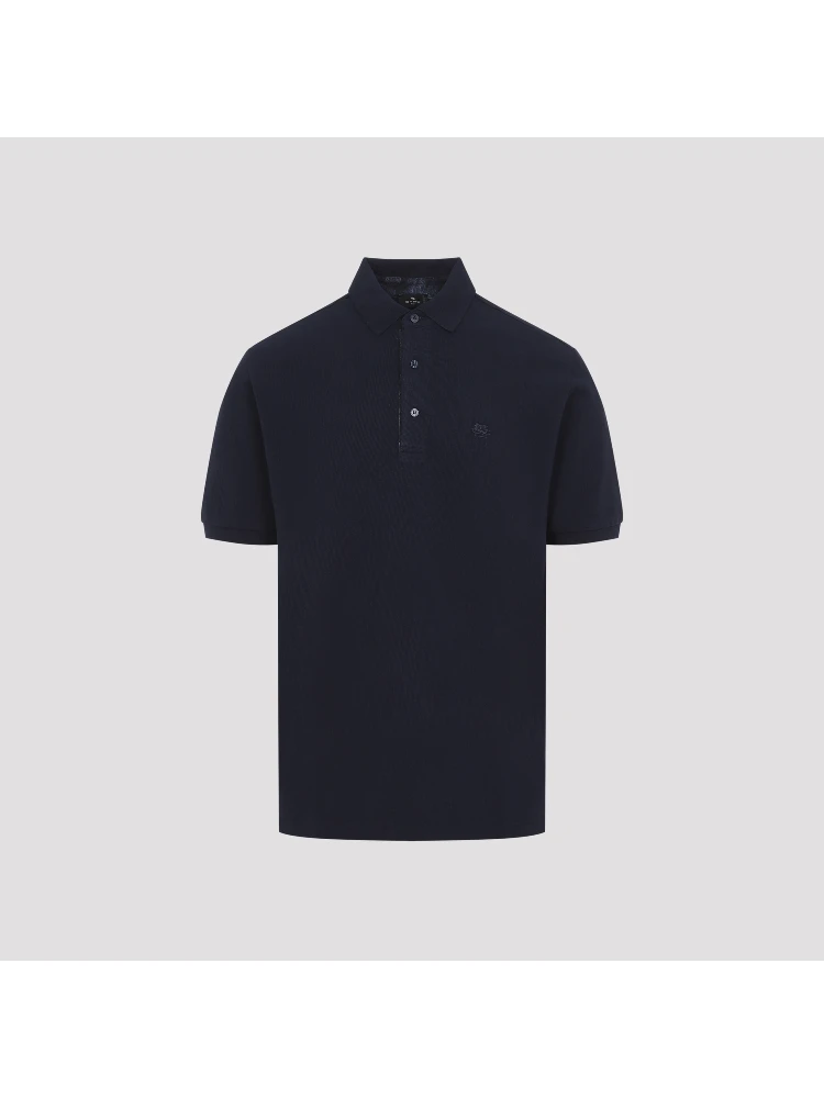 Roma Printed Detail Polo