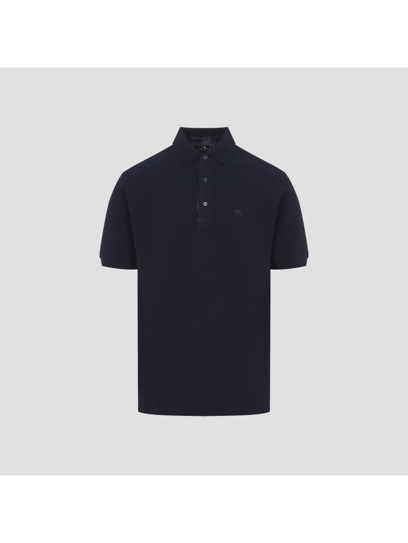 Roma Printed Detail Polo