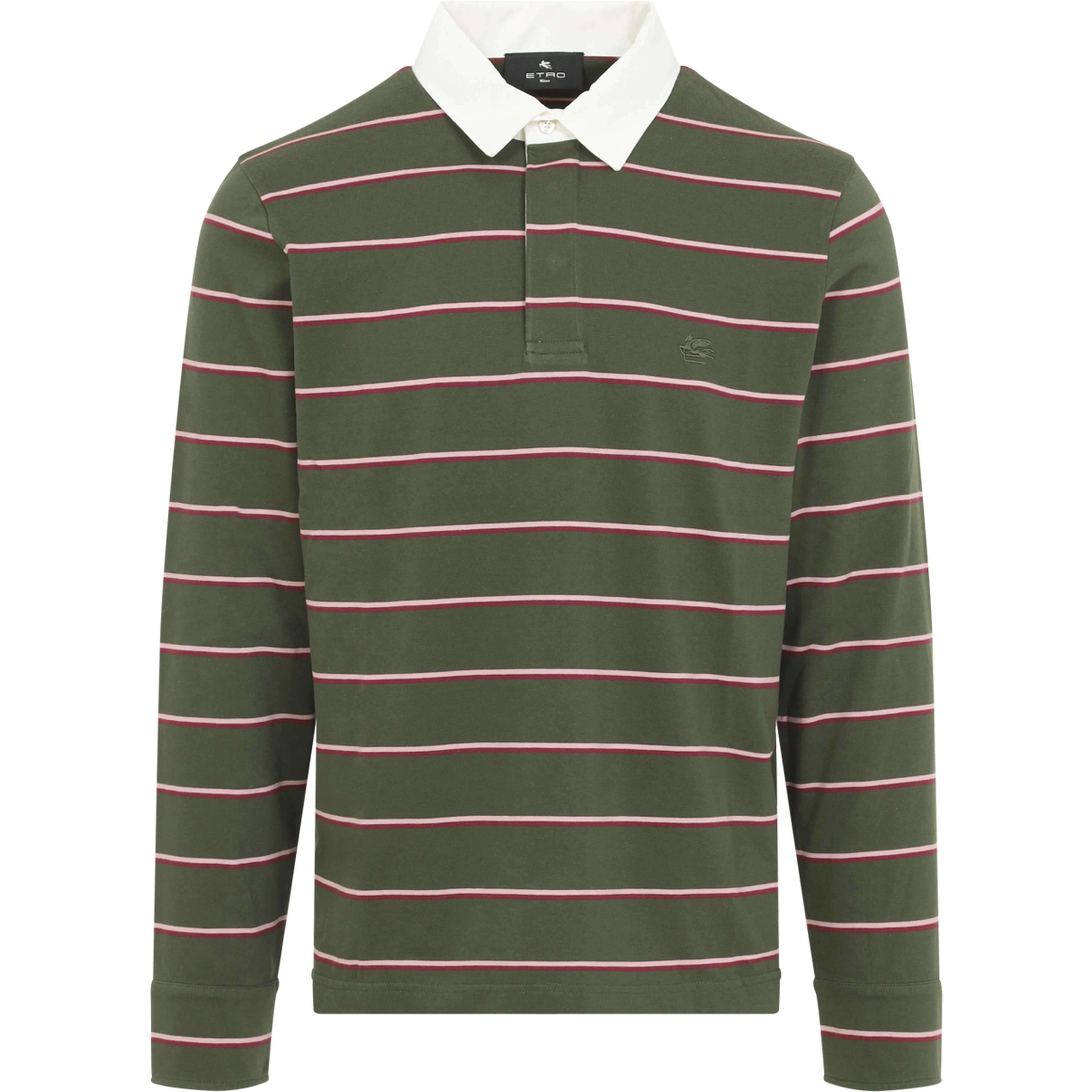 Etro L/S Striped Polo