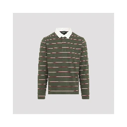 Etro L/S Striped Polo