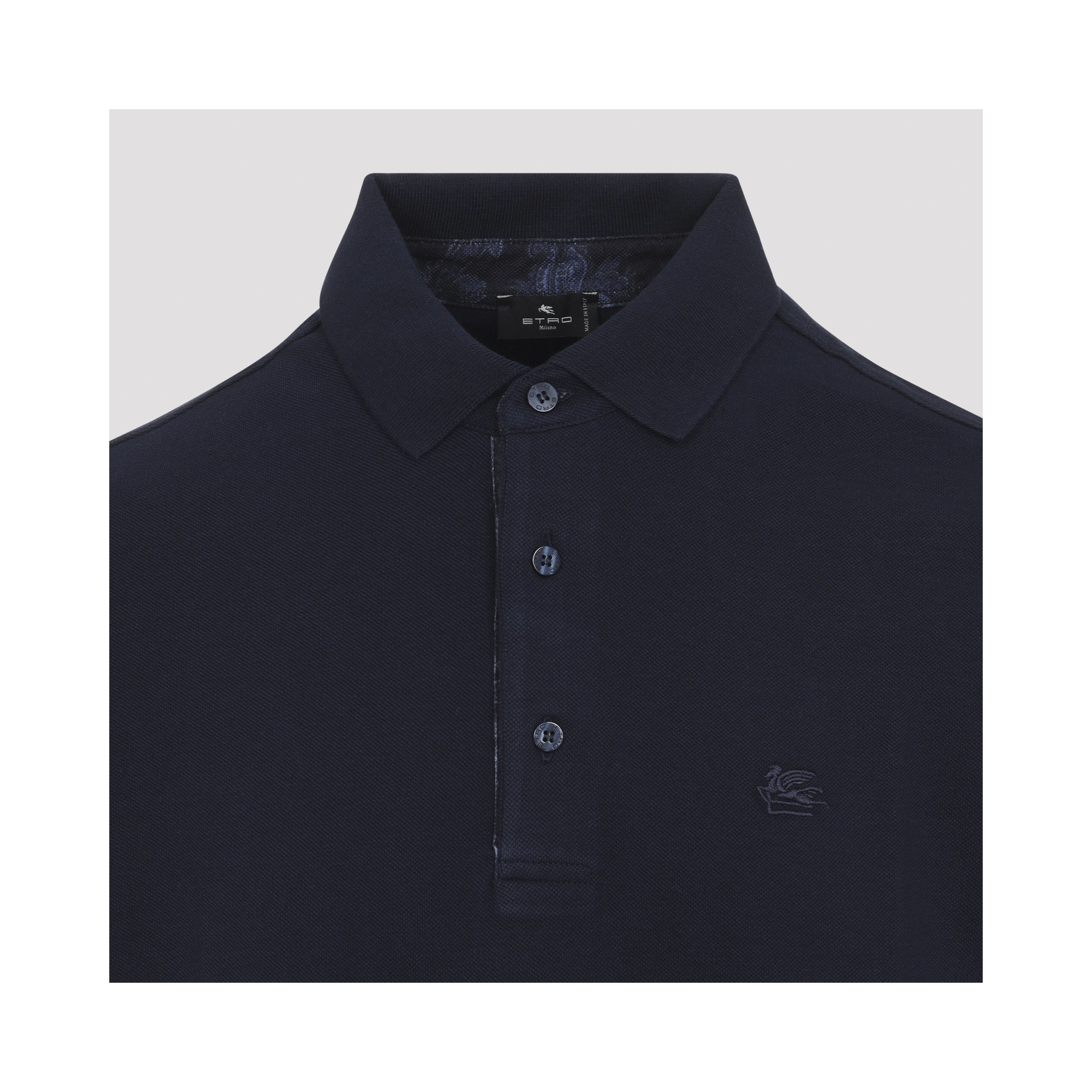 Roma Printed Detail Polo