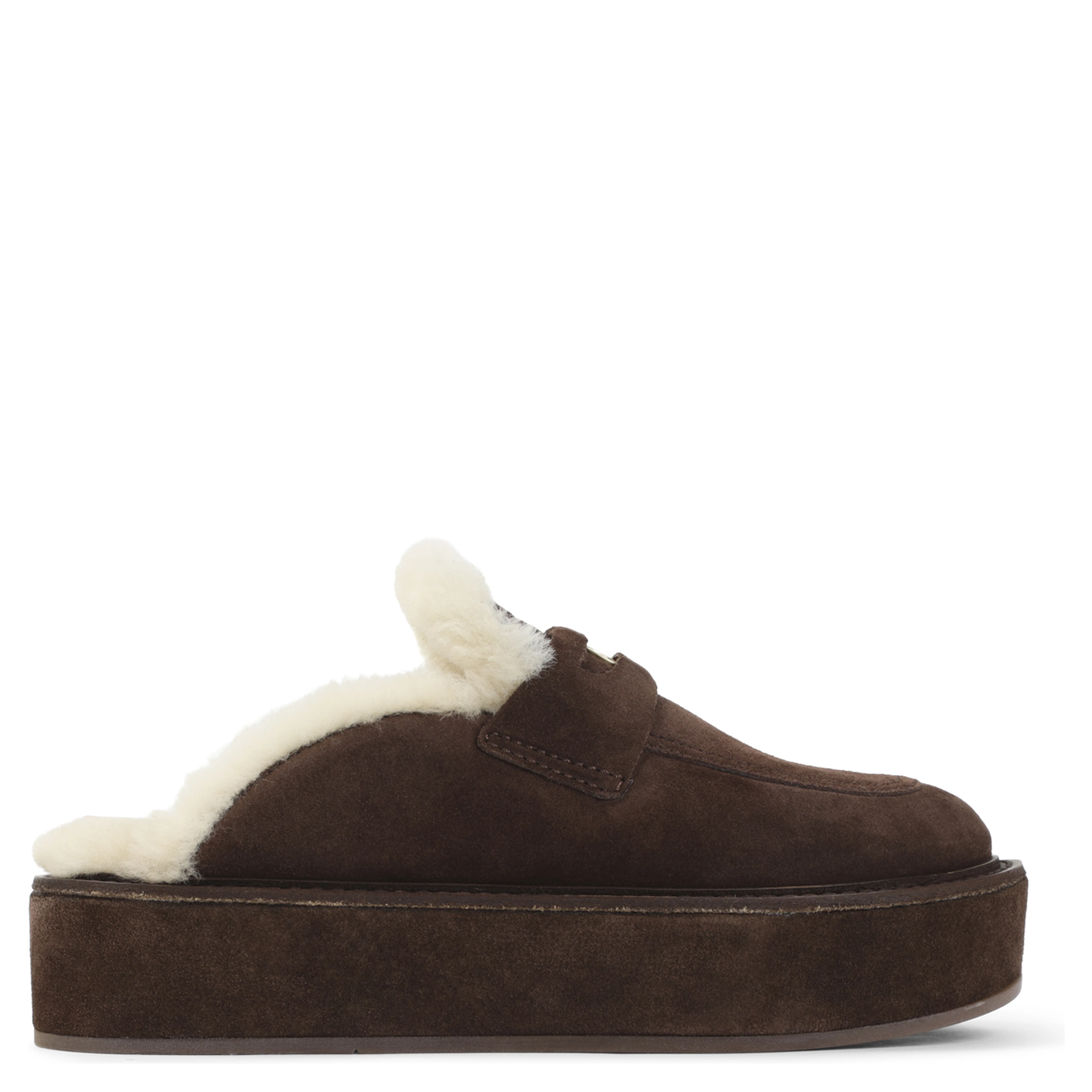 Miu Miu Suede Sabot