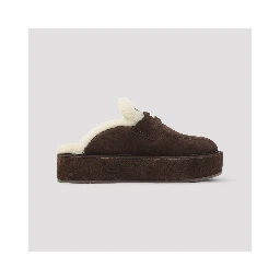 Miu Miu Suede Sabot
