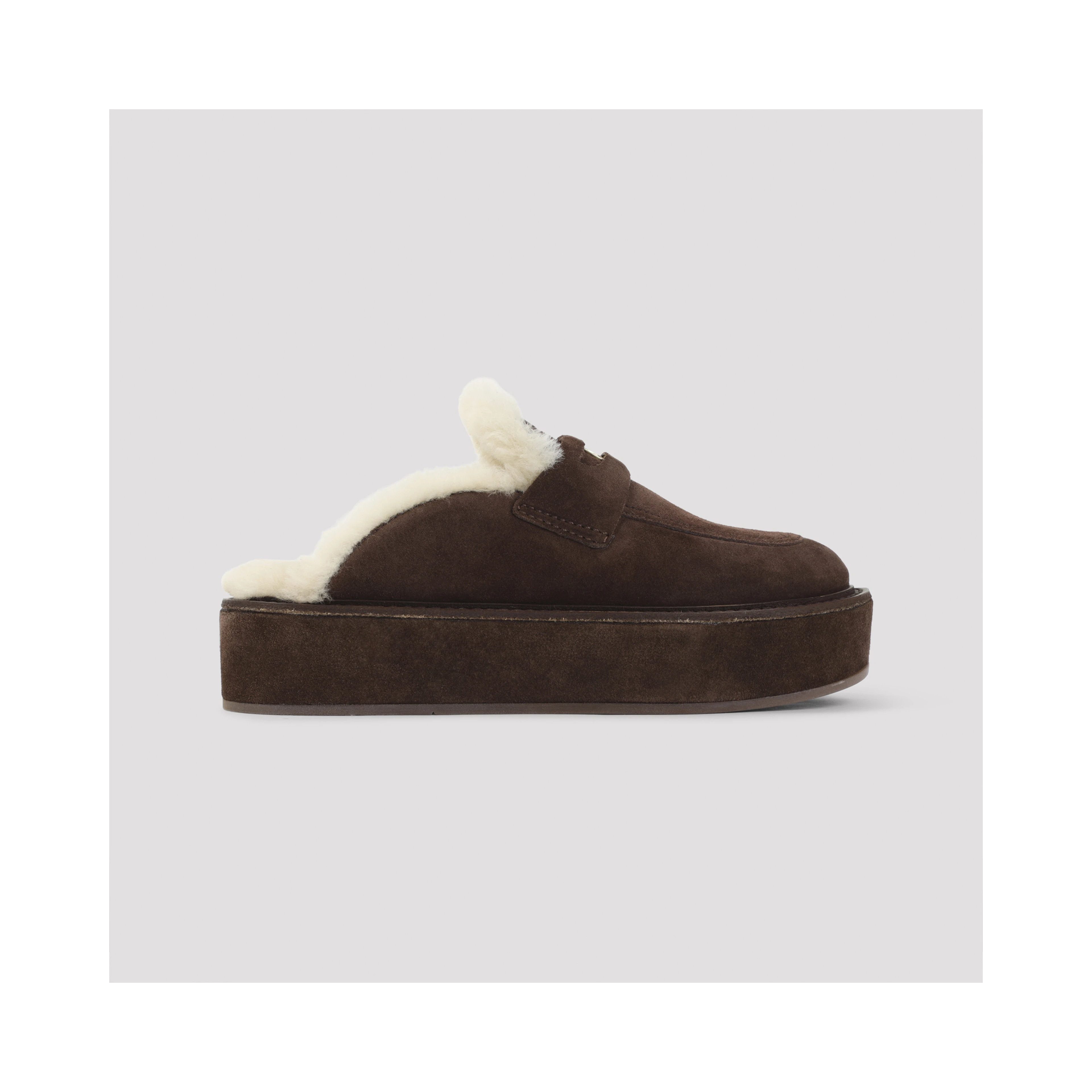 Miu Miu Suede Sabot