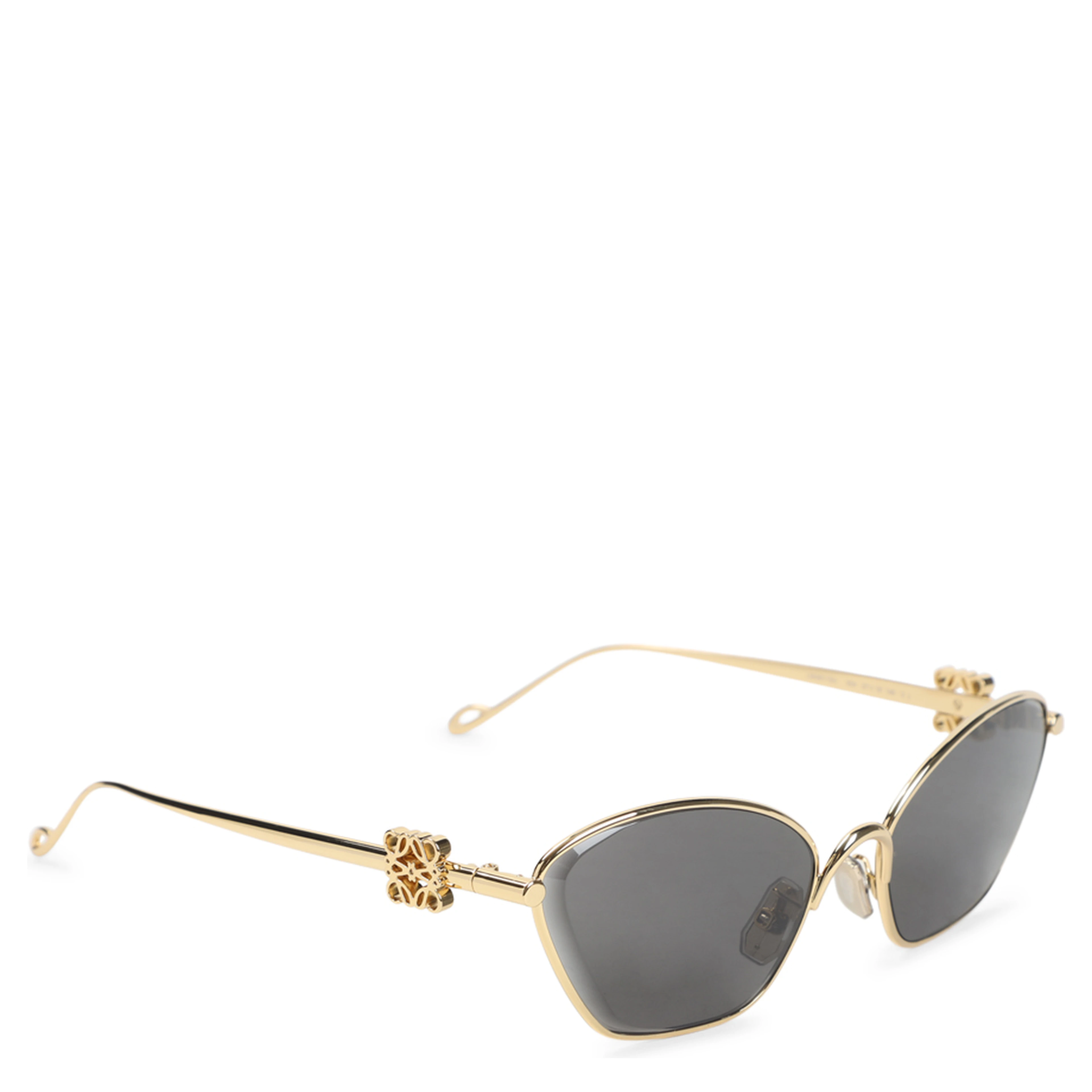 Loewe Eyewear Anagram Metal Hexagon Sunglasses