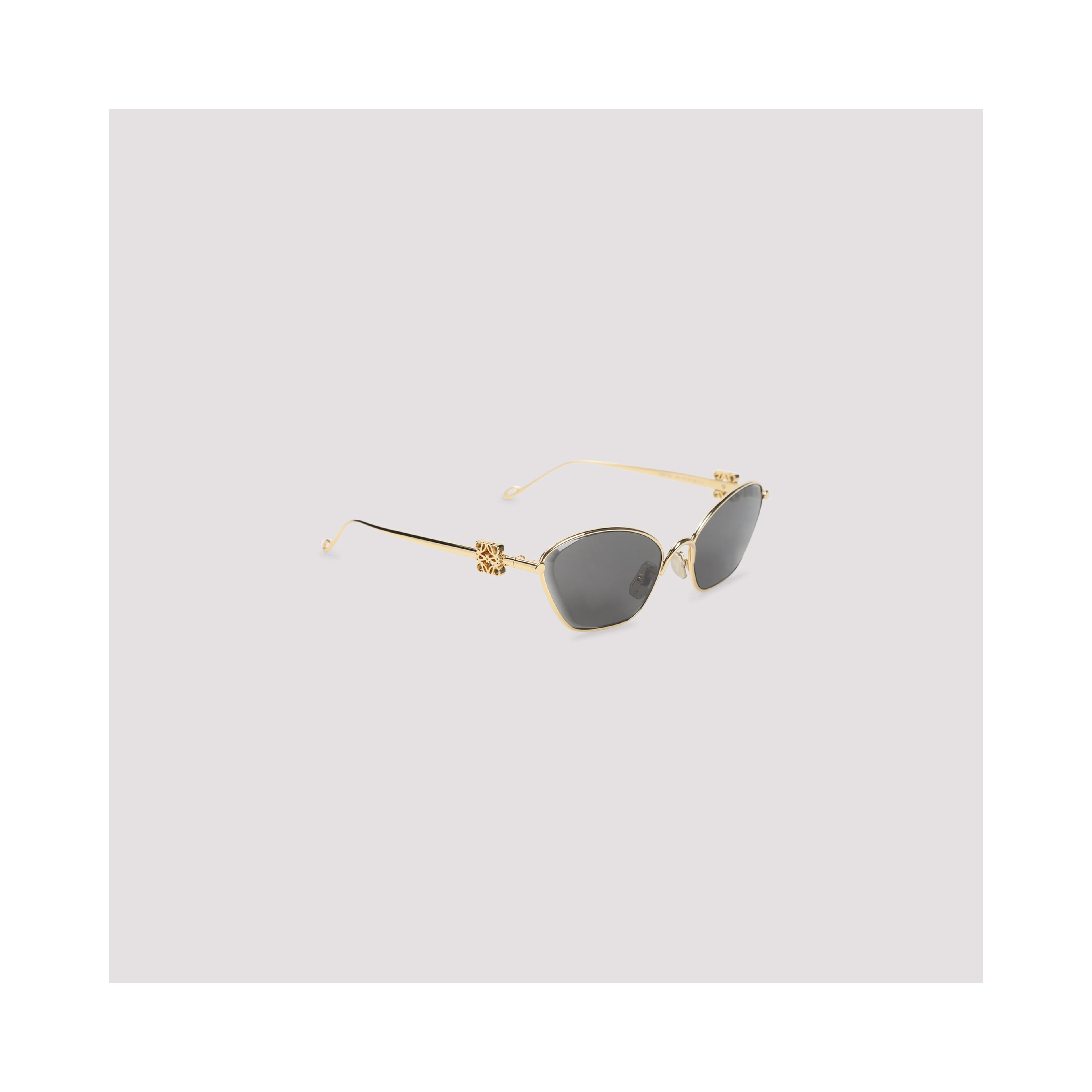 Loewe Eyewear Anagram Metal Hexagon Sunglasses