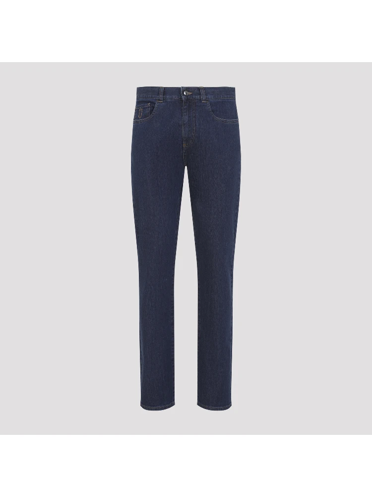 Canali 5 Pocket Denim Jeans