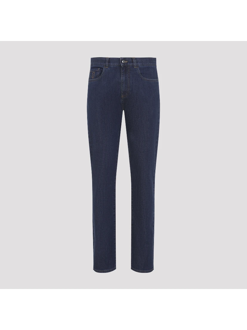 Canali 5 Pocket Denim Jeans