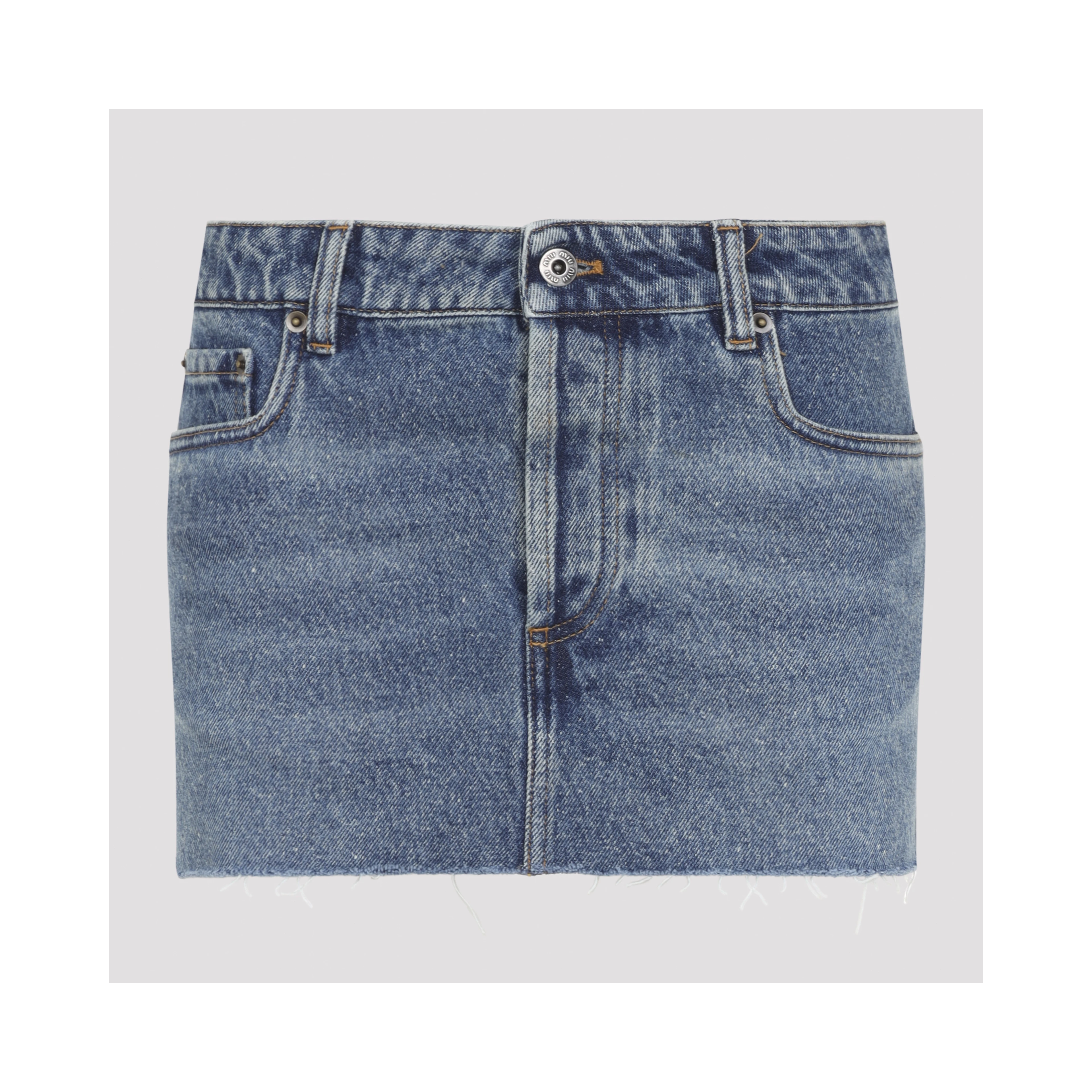 Miu Miu Denim Skirt