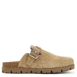 Prada Suede Sabot