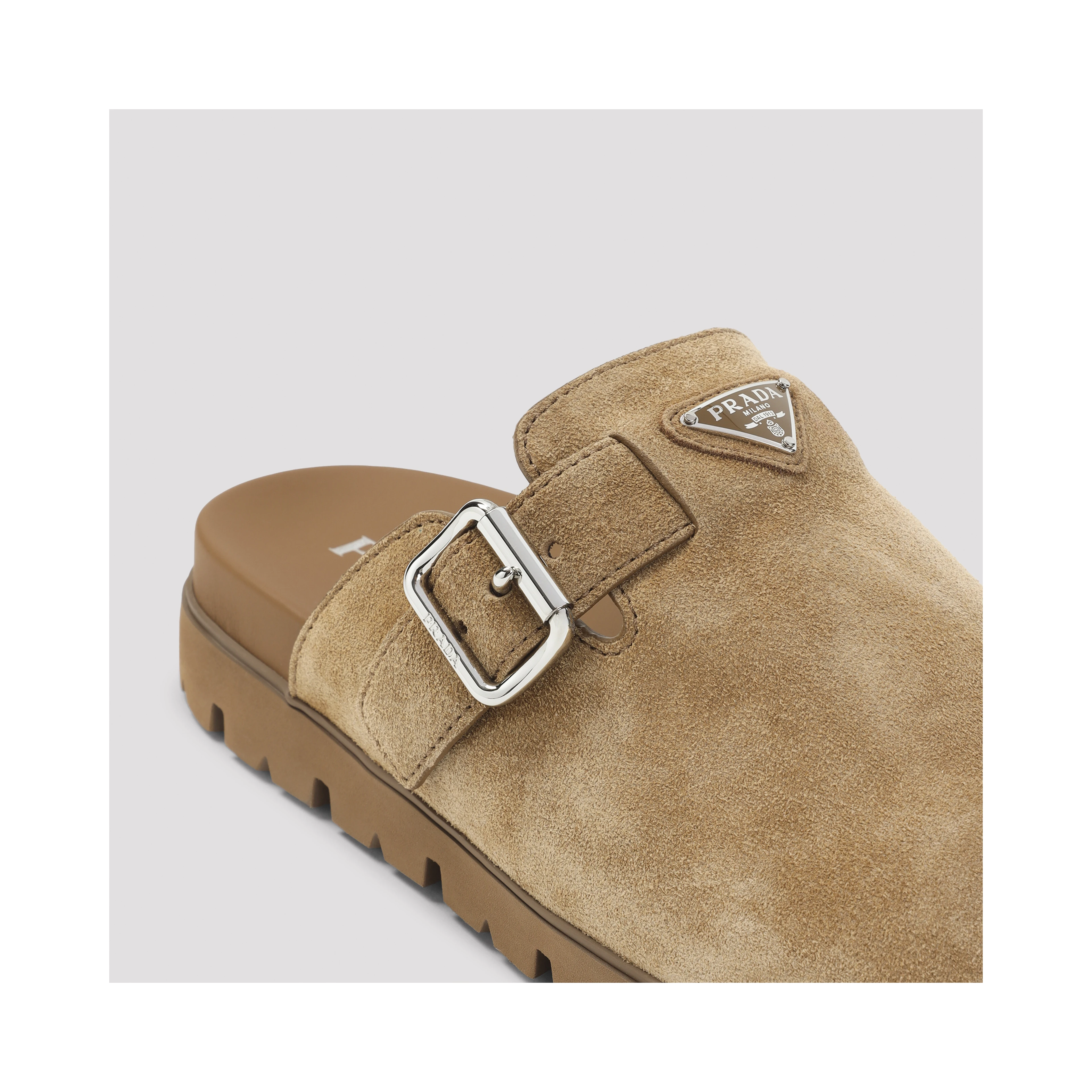 Prada Suede Sabot