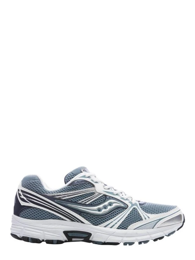 Blue Synthetic Athletic Sneakers