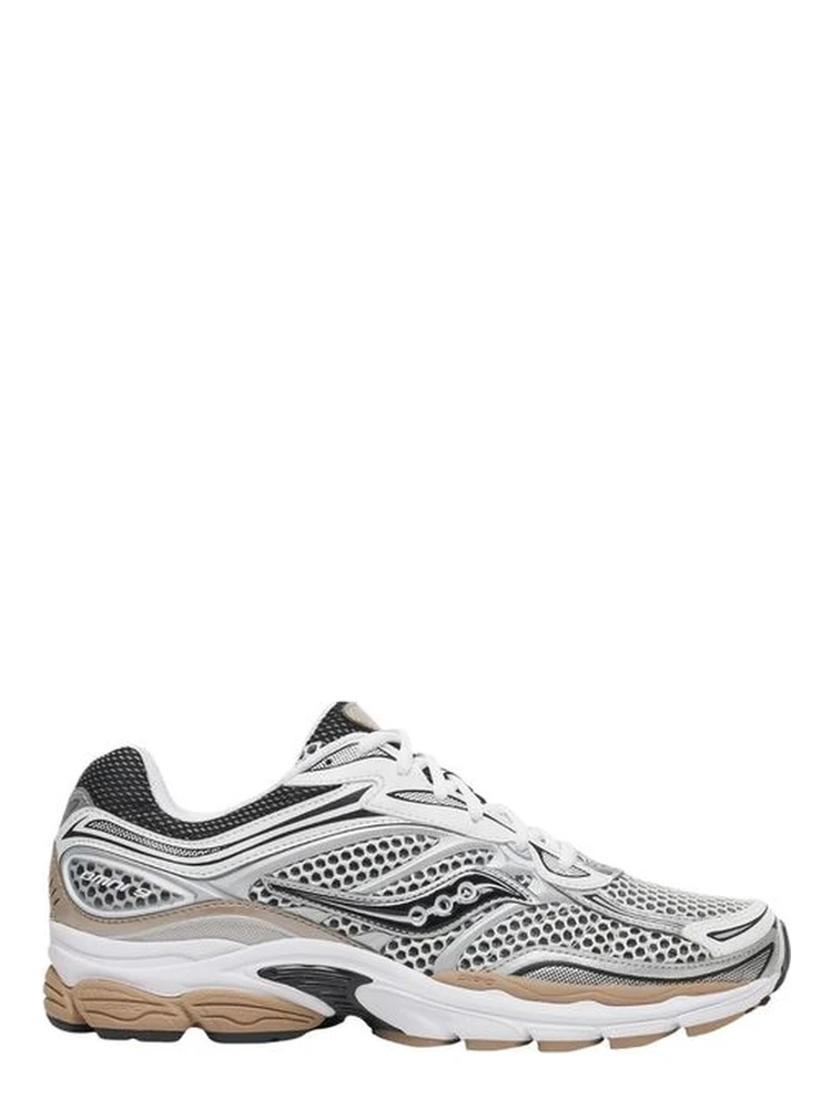 Beige Synthetic Athletic Sneakers