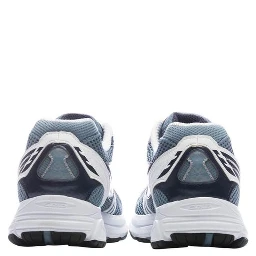 Blue Synthetic Athletic Sneakers