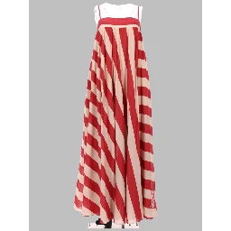 ABITO MAXI A RIGHE "ROSELIGHT"