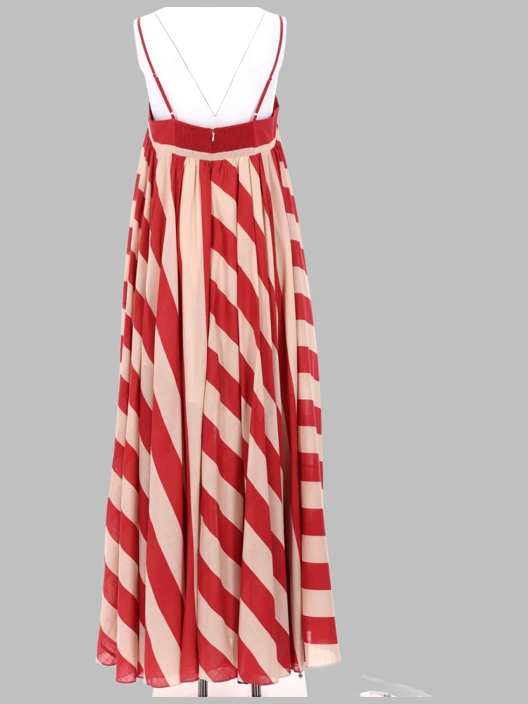 ABITO MAXI A RIGHE "ROSELIGHT" alternative