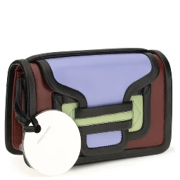 Multicolor Calf Leather Bos Taurus Shoulder Bag