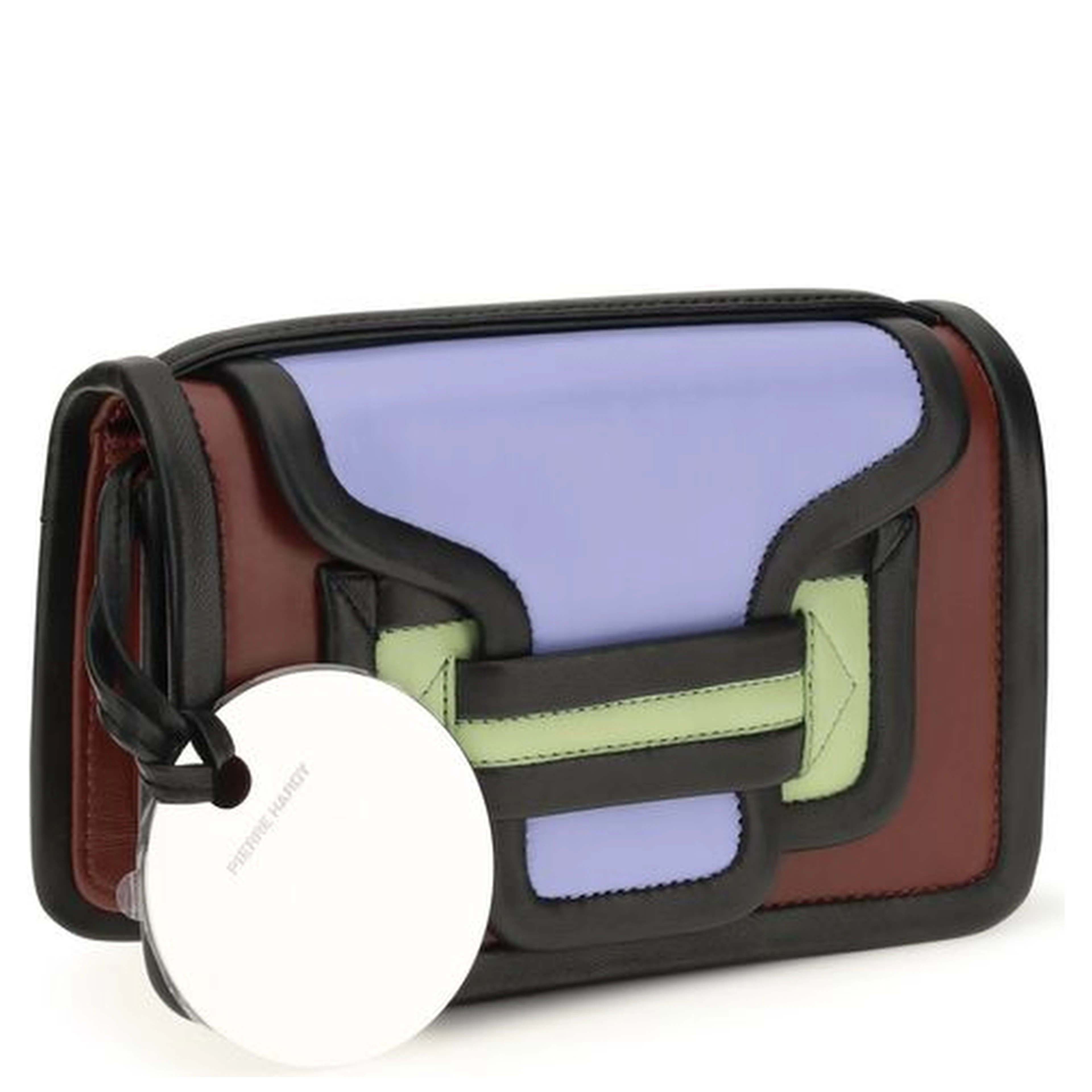 Multicolor Calf Leather Bos Taurus Shoulder Bag