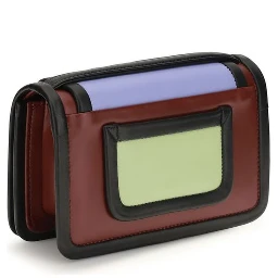 Multicolor Calf Leather Bos Taurus Shoulder Bag