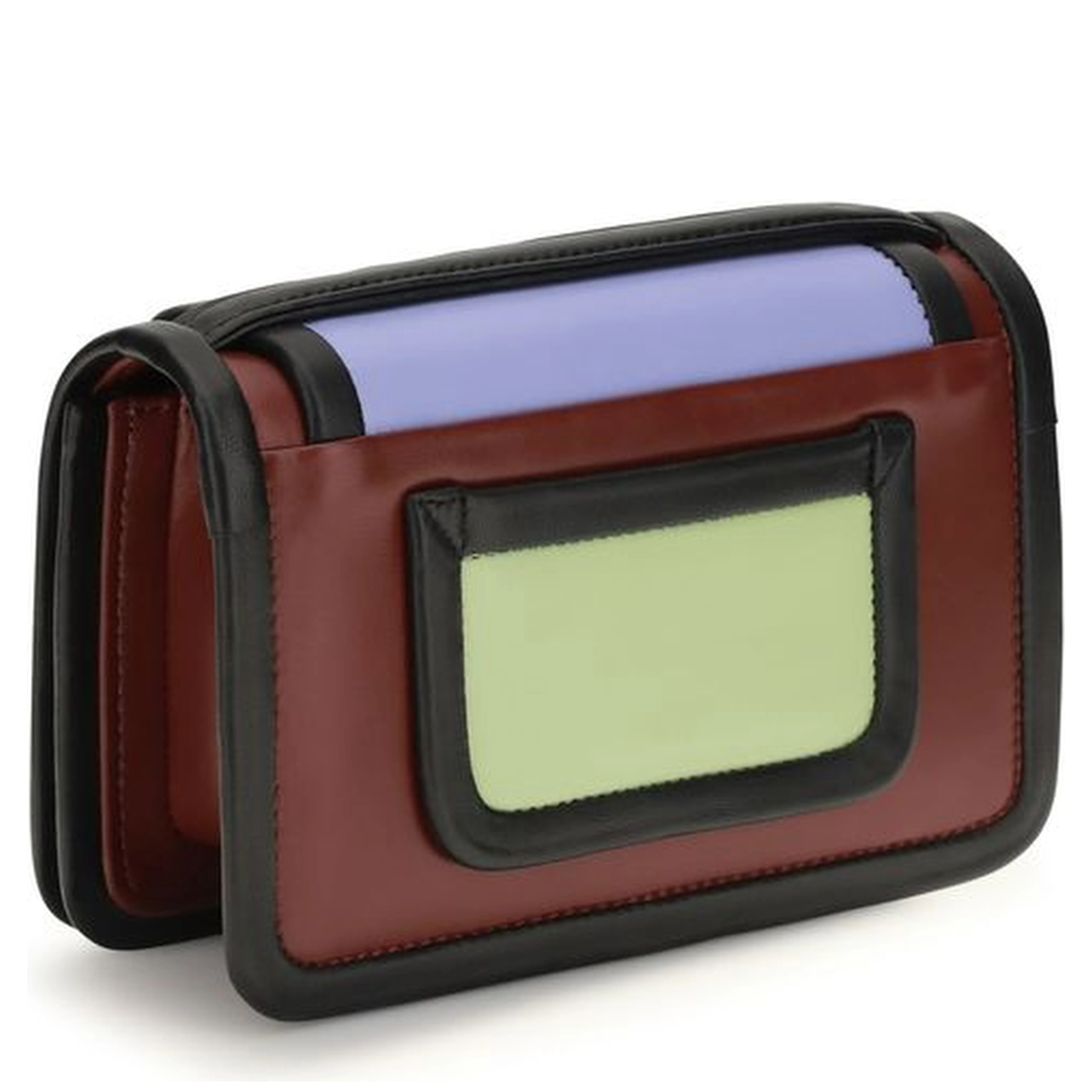 Multicolor Calf Leather Bos Taurus Shoulder Bag