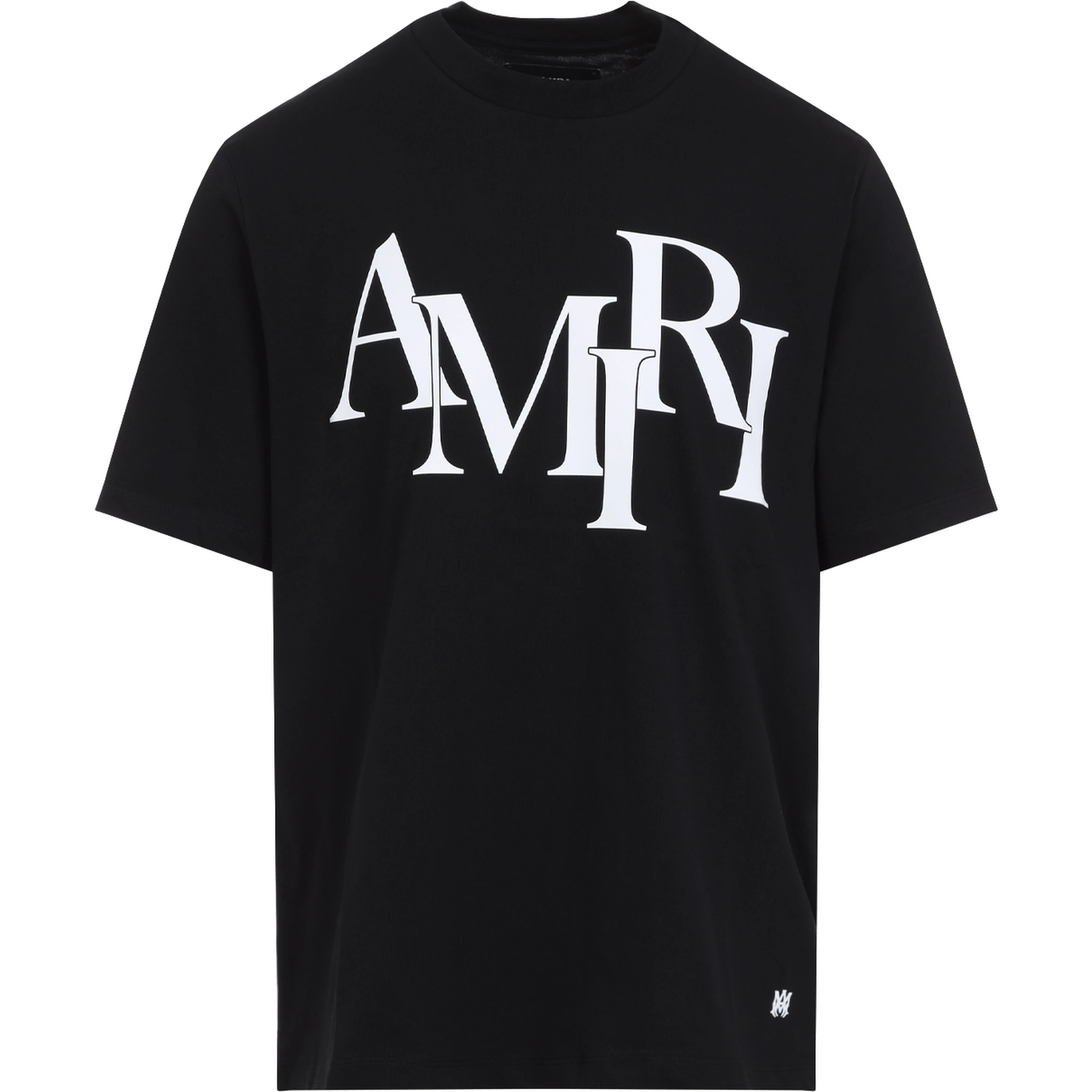 Amiri Cotton Staggered Logo T-Shirt