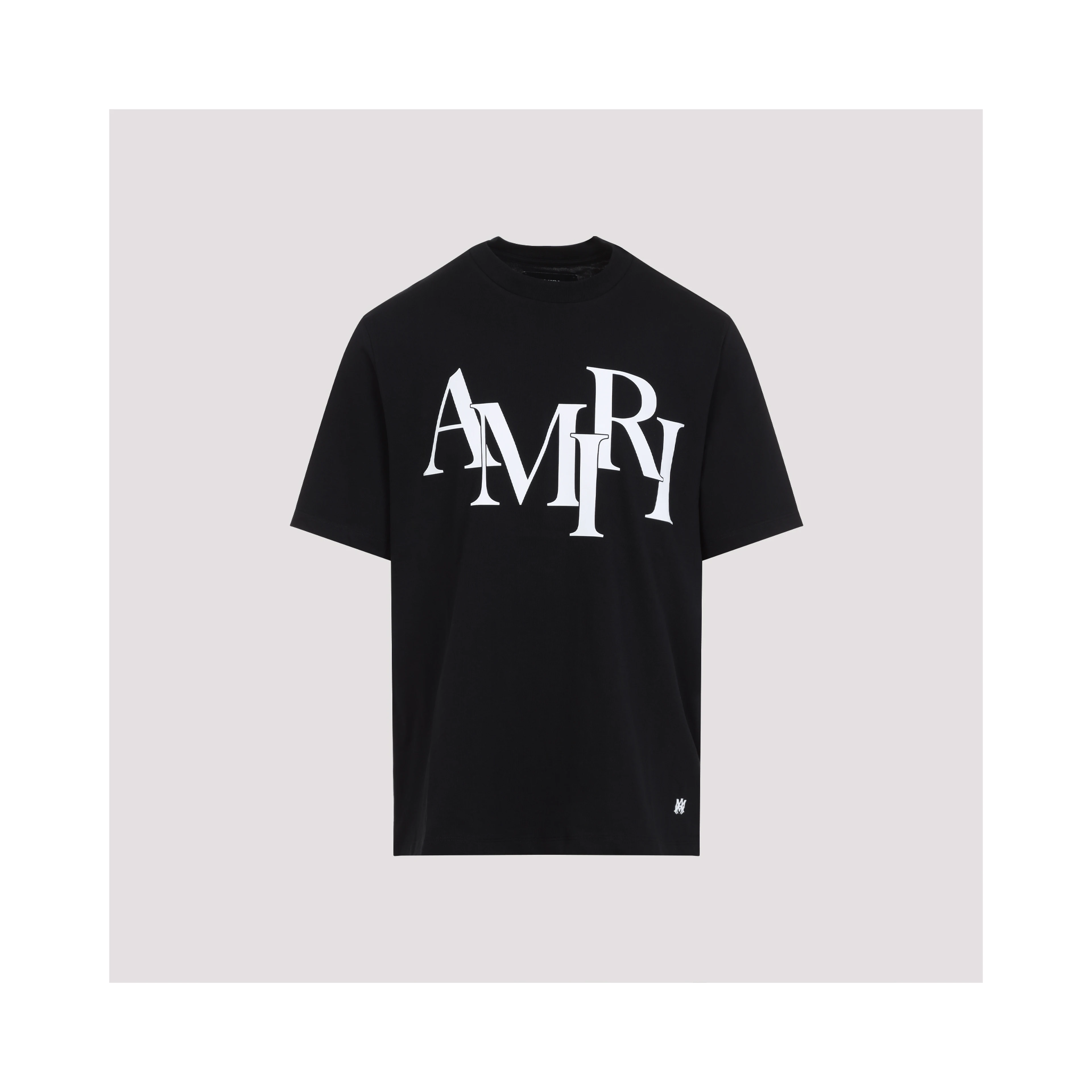 Amiri Cotton Staggered Logo T-Shirt
