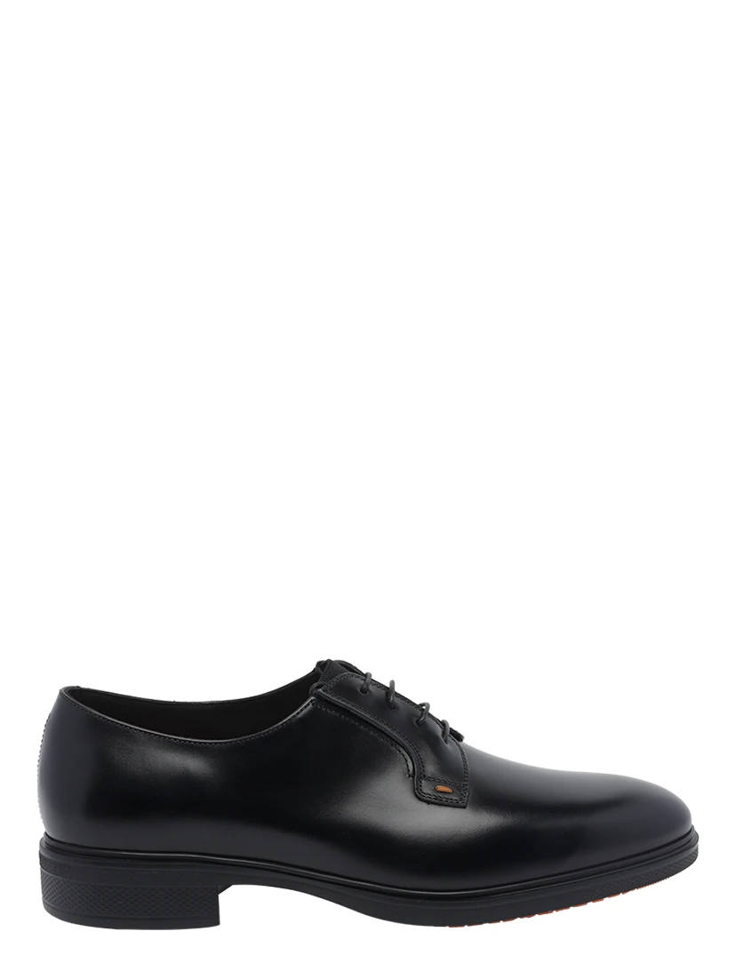 Santoni Flat shoes Black