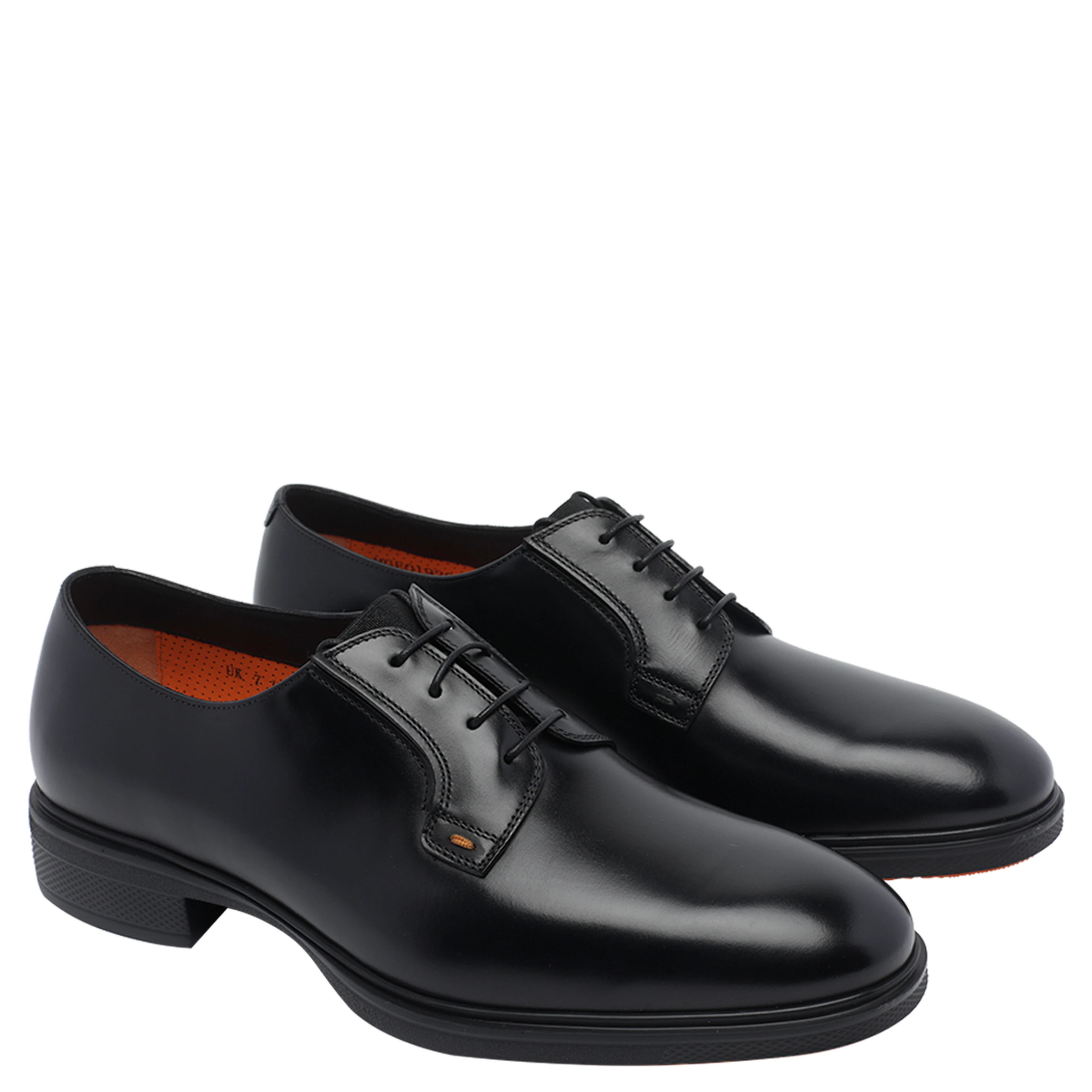 Santoni Flat shoes Black