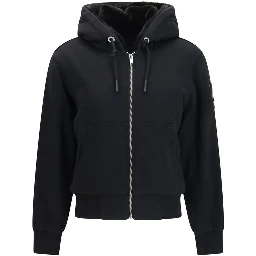Black Cotton Sweatshirt