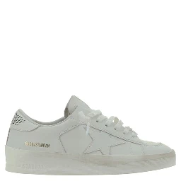 White Goatskin Sneakers