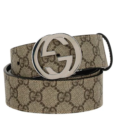 Brown Cotton Regular Belt