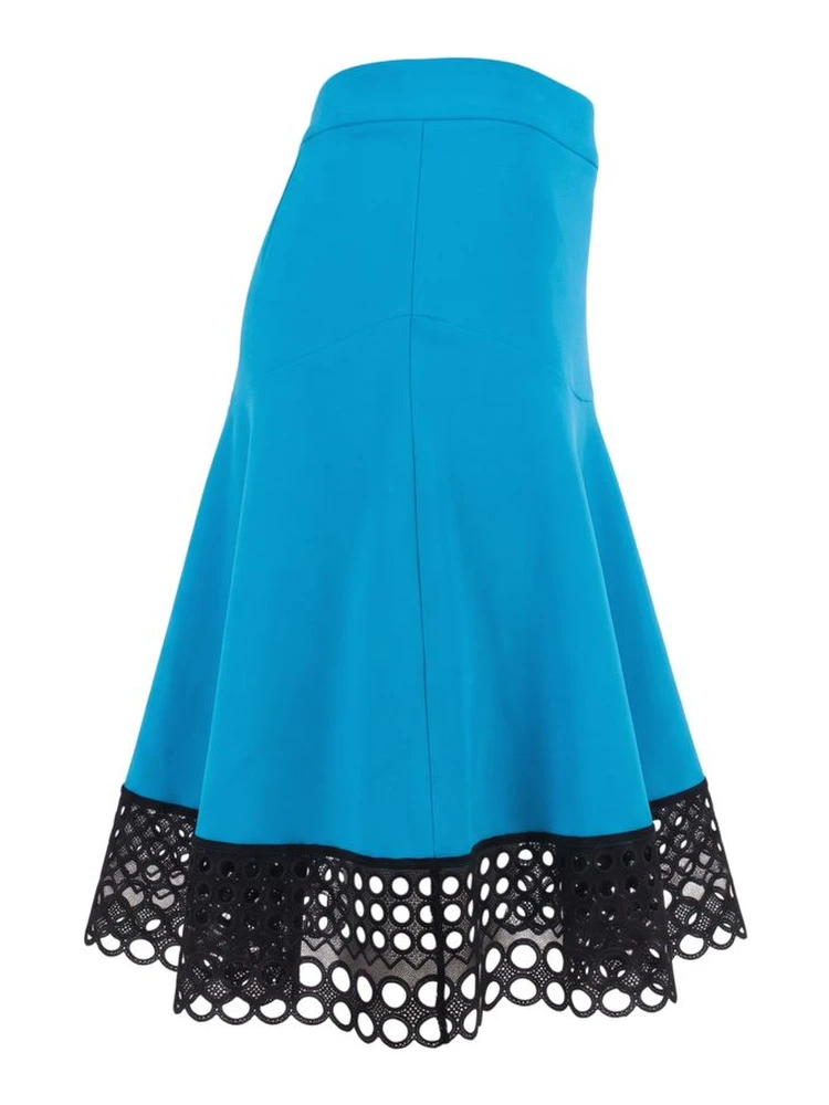 Blue Acetate Women Skirt alternative