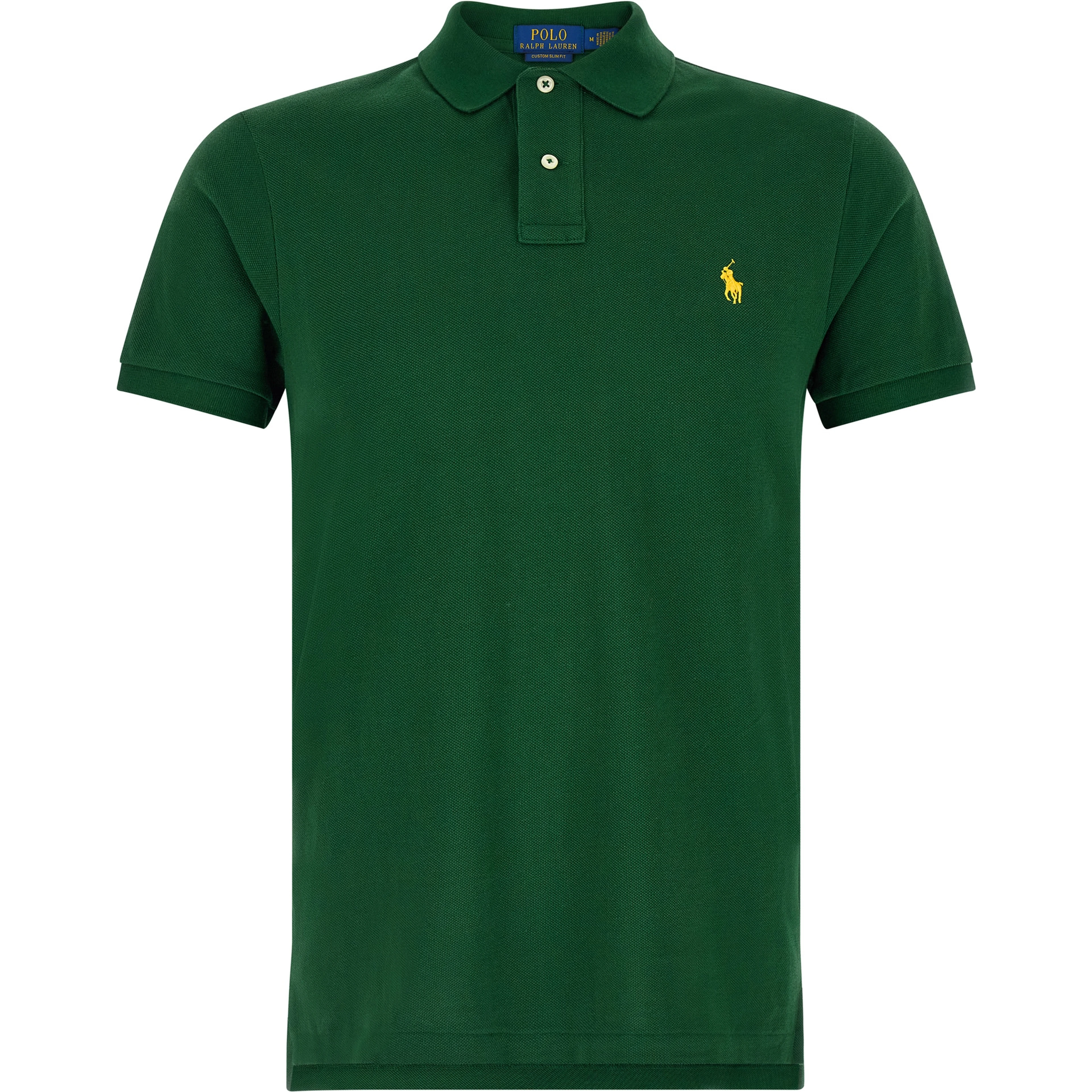 Bicolor Cotton Polo Shirt