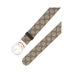 Brown Cotton Regular Belt