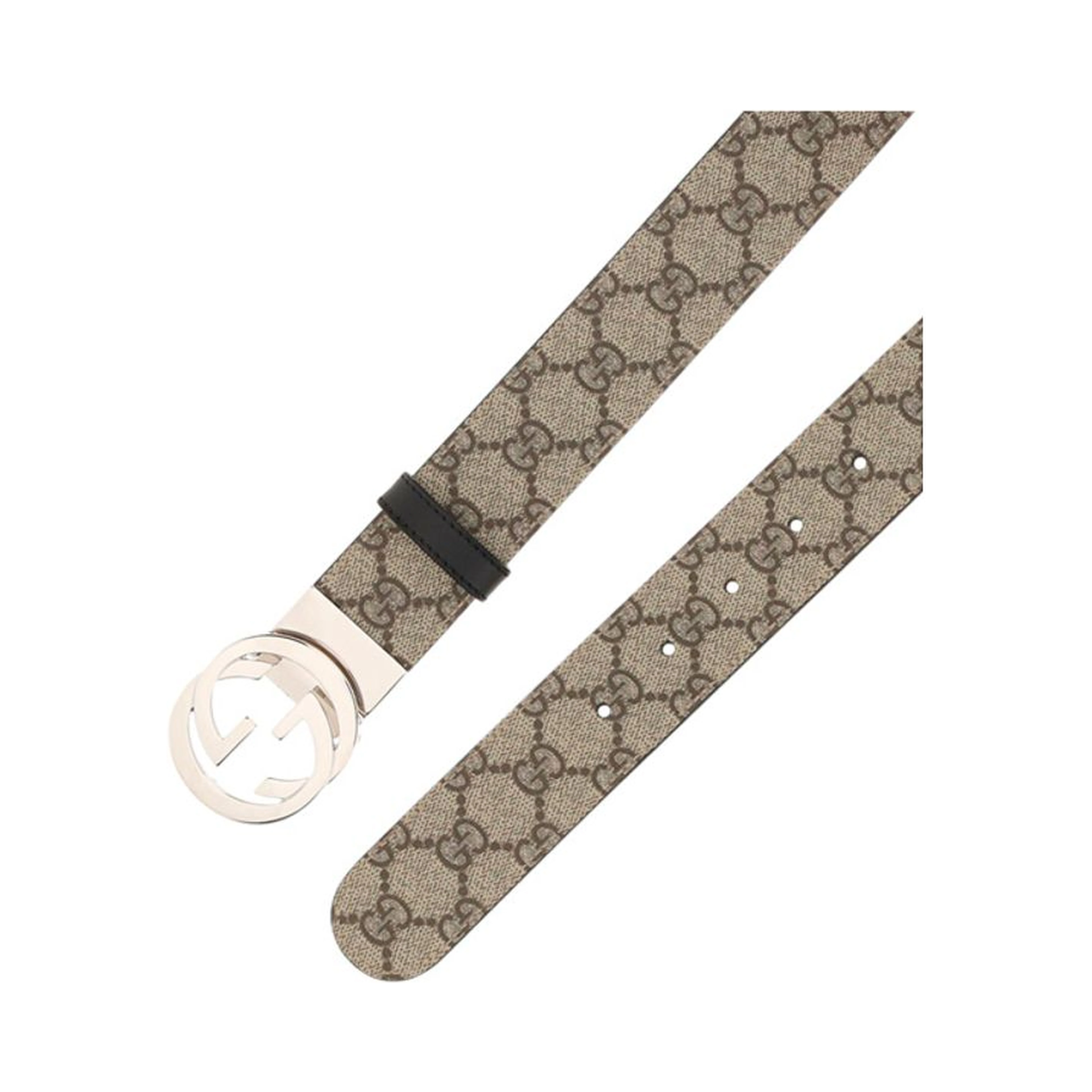Brown Cotton Regular Belt