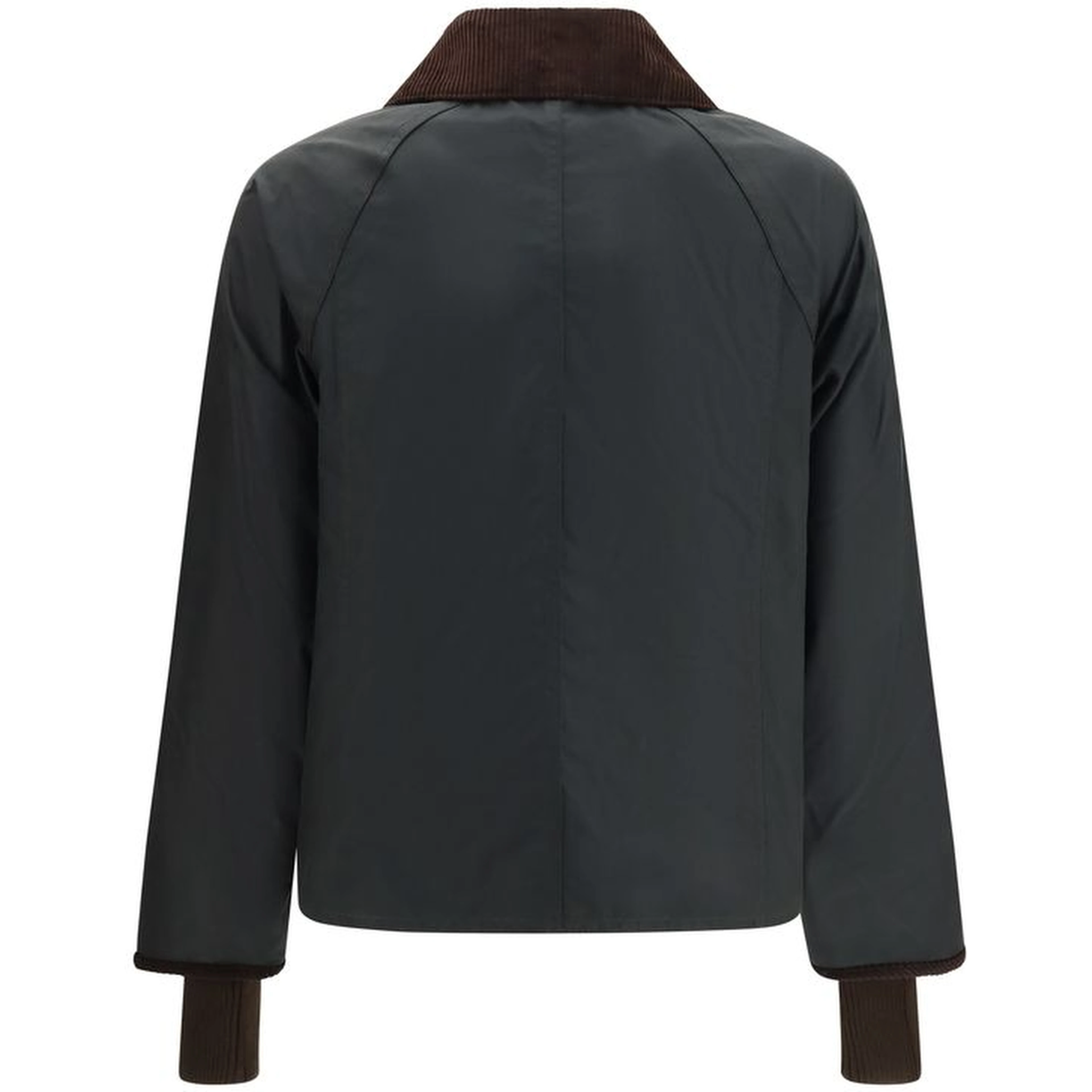 Bicolor Cotton Shell Jacket