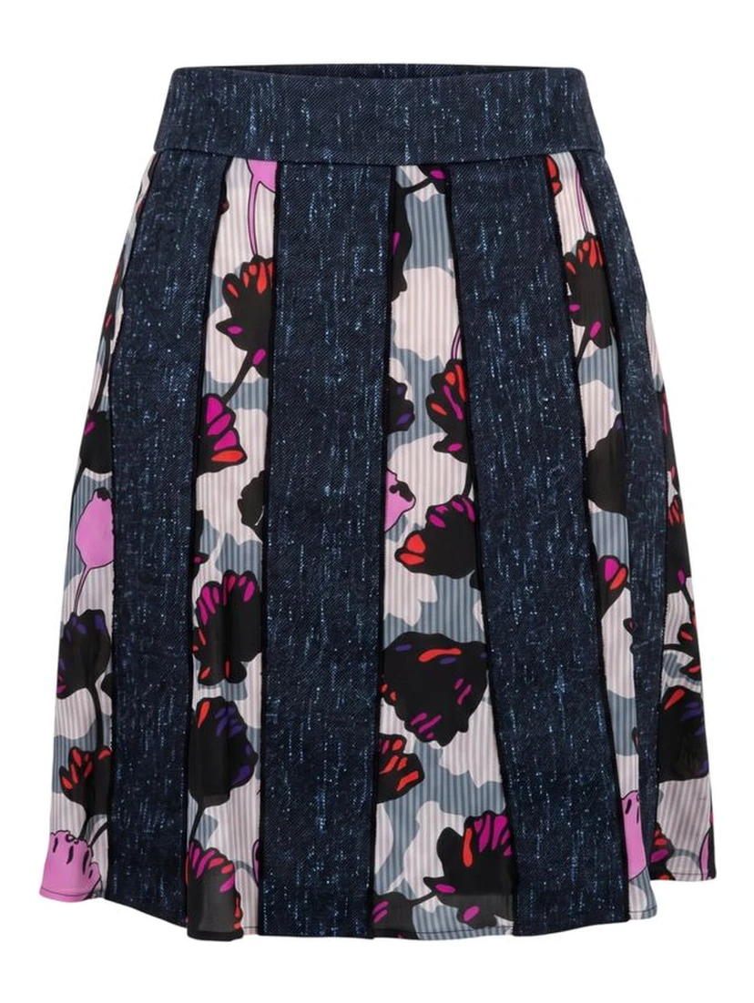 Black Wool Women Skirt
